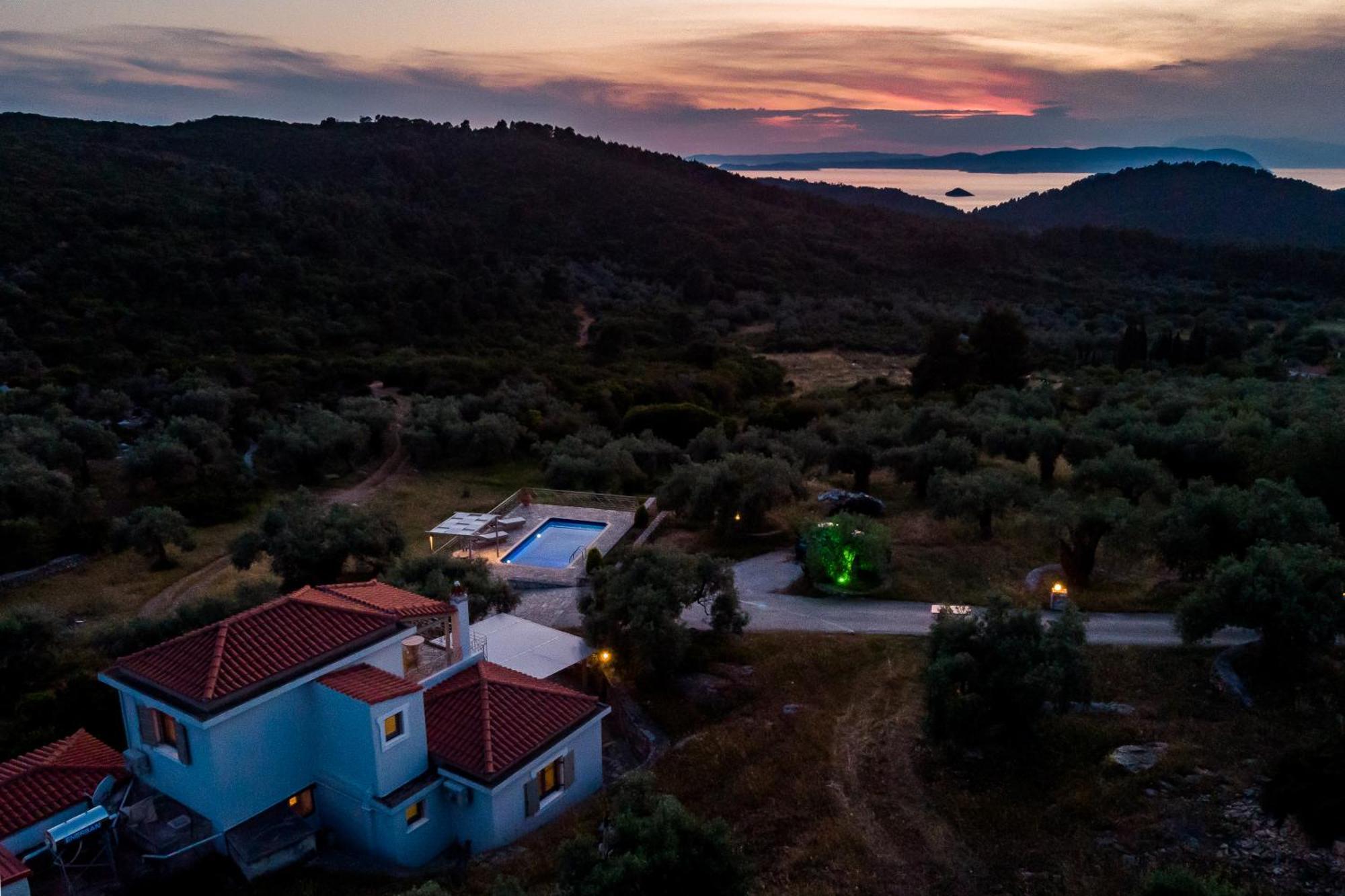 Villa Nektaria Alikias Exterior photo