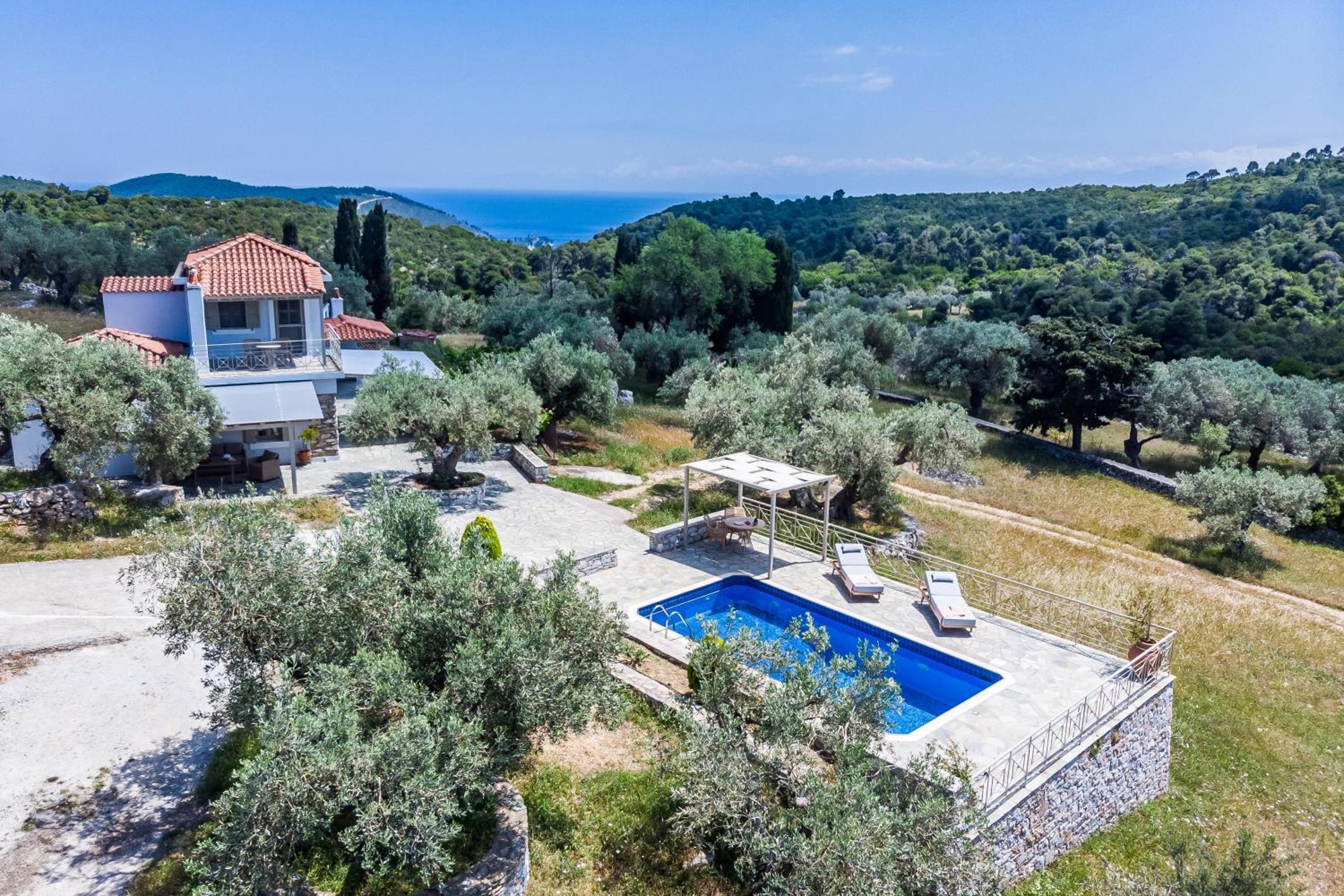 Villa Nektaria Alikias Exterior photo