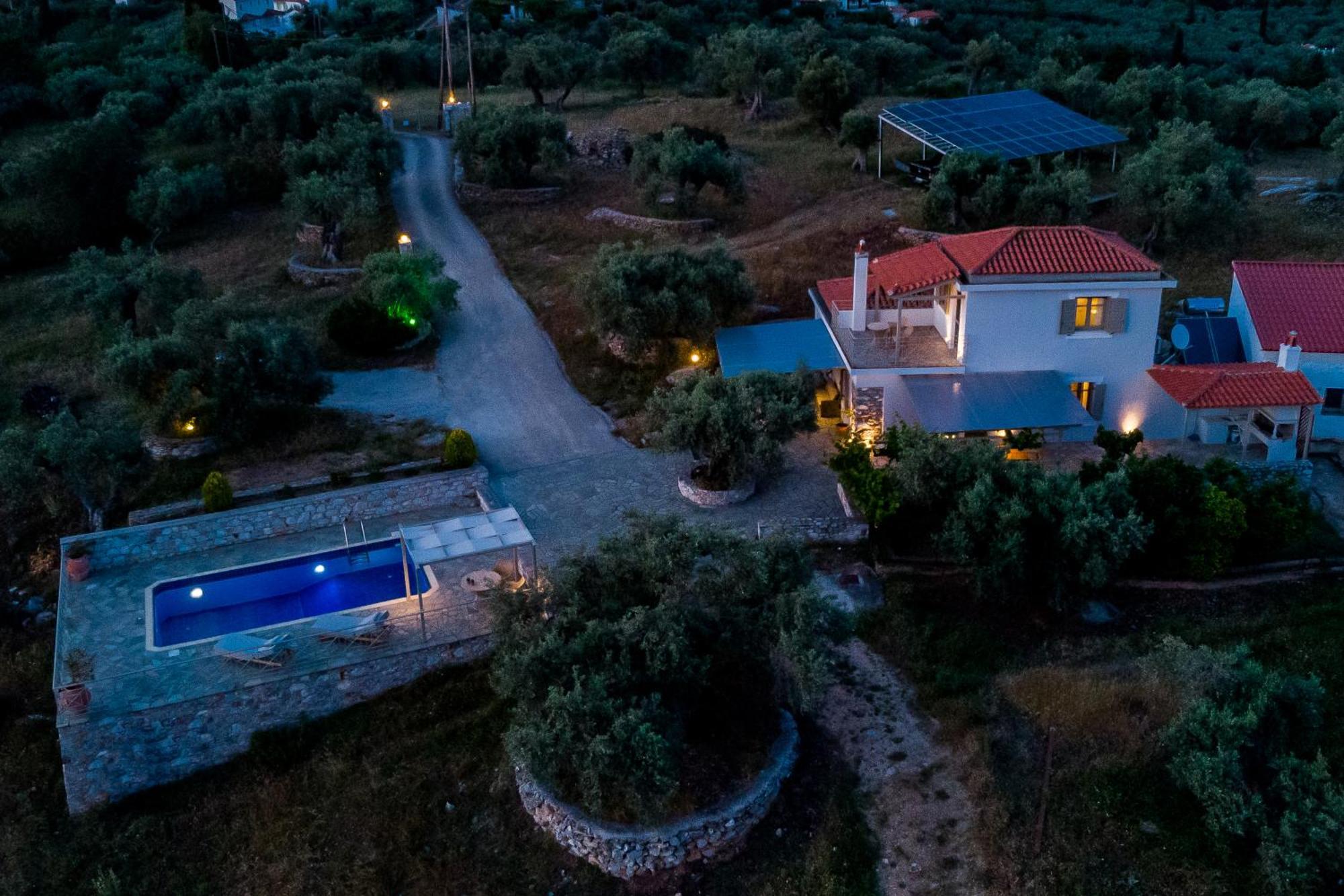 Villa Nektaria Alikias Exterior photo