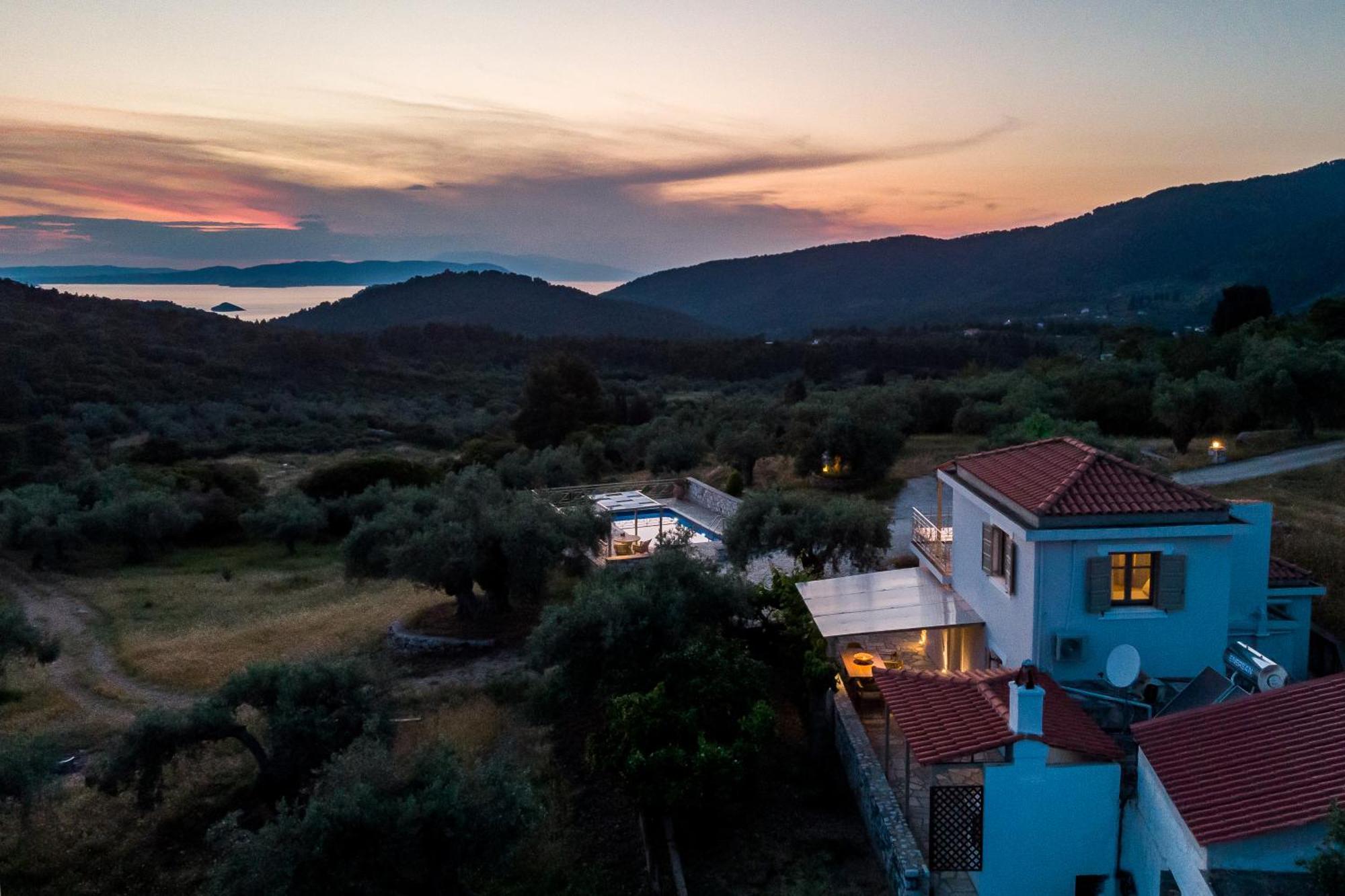 Villa Nektaria Alikias Exterior photo